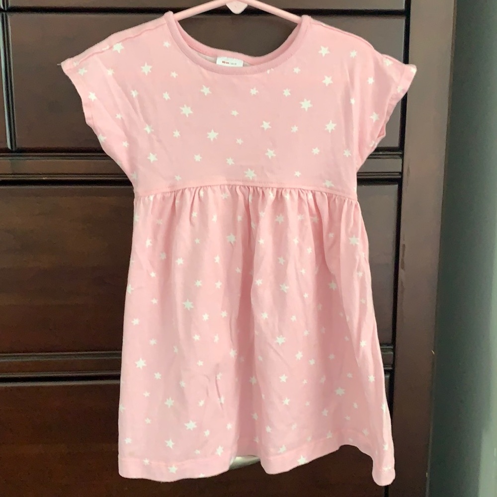 Hanna Andersson organic star cap sleeve dress